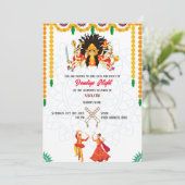 Invitation Navratri Dandiya (Debout devant)