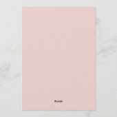 Invitation Navy Blush Moody Bloom Wedding (Dos)
