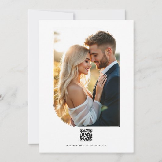 Invitation Navy, Dusty Blue & Silver Floral Wedding (Dos)