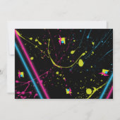 Invitation Né dans les années 80 2 Photos Alors & Maintenant  (Dos)