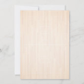 Invitation Né Deux Ball Basketball Tip Off Hoop 2e Anniversai (Dos)