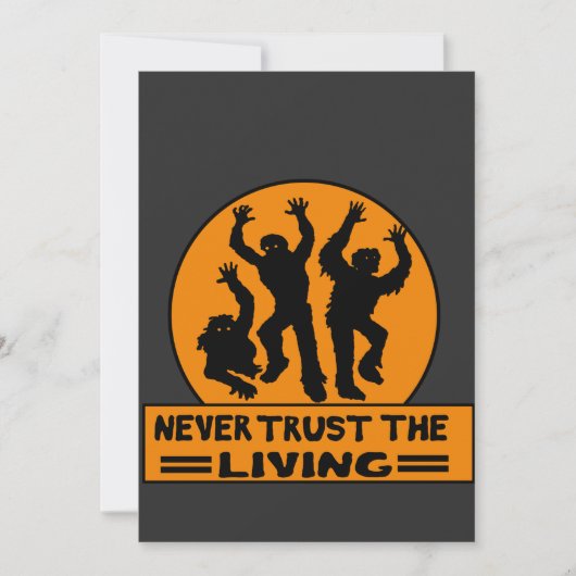 Invitation NE JAMAIS VÉRIFIER L'horloge ronde du bouton T-shi (Devant)