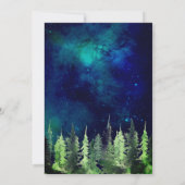 Invitation Né Pour Être Un Baby shower Sauvage (Dos)