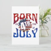 INVITATION NÉ SUR LE 4 JUILLET (Debout devant)