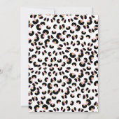 Invitation Né Two Be Wild 2e Anniversaire Animaux de la jungl (Dos)