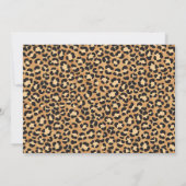 Invitation Né TWO Be Wild Safari 2e anniversaire Photo (Dos)