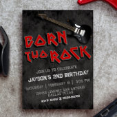 Invitation Né Two Rock - 2e anniversaire