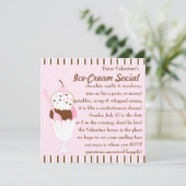 Invitation Neapolitain Sundae (Debout devant)