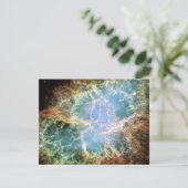 Invitation Nebula de crabe turquoise (Debout devant)