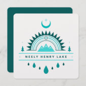 INVITATION NEELY HENRY LAKE ALABAMA (Devant / Derrière)