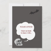 Invitation Négociation Spectaculaire d'Halloween Costume Adul (Dos)