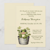 Invitation Nénuphar de la vie (Devant / Derrière)