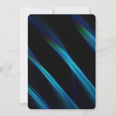 Invitation Neon Deux diplômés Double Graduation Party 2025 (Dos)