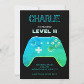 INVITATION NEON GAME CONTROLLER (Devant)