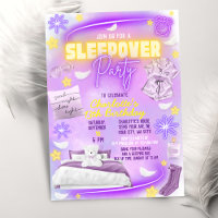 Neon Glow Ado Tween Girls Stwood Sleep Sleepover P