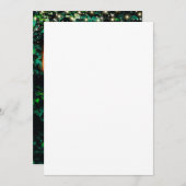 Invitation Neon Hello Quarante-dixième anniversaire Invitatio (Devant / Derrière)