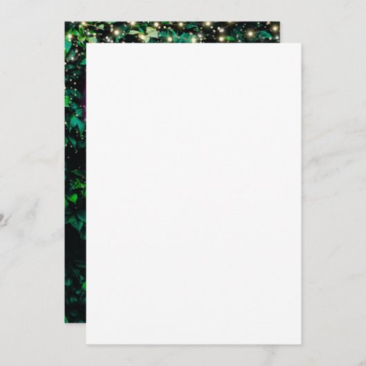 Invitation Neon Hello Quarante-dixième anniversaire Invitatio (Devant / Derrière)