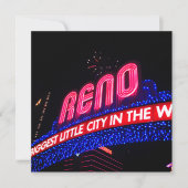 Invitation Neon Lights Reno Arch Photo Fabrique & Quarante (Devant)