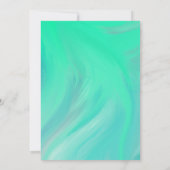 Invitation Neon Marble Lime Typographie Mariage Inv Invitatio (Dos)