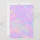 Invitation Neon Pastel Silly Goose Anniversaire Fête Invitati (Dos)