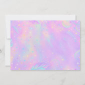 Invitation Neon Pastel Silly Goose Anniversaire Photo (Dos)