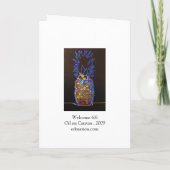 Invitation Neon Pineapple Greeting Card / Invite (Dos)