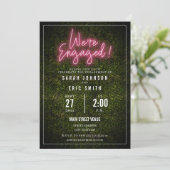 Invitation Neon Pink (Debout devant)