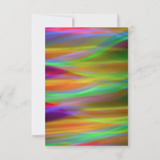 Invitation Neon Rainbow (Dos)