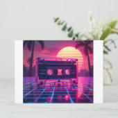 Invitation Neon sign  (Debout devant)