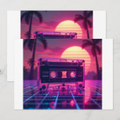 Invitation Neon sign  (Devant / Derrière)