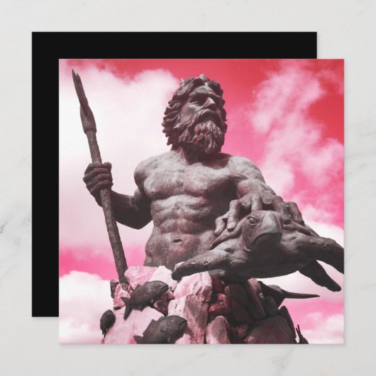 Invitation neptune (Devant / Derrière)