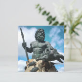 Invitation neptune royale sur la plage de virginie (Debout devant)