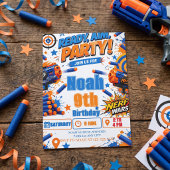Invitation Nerf Anniversaire