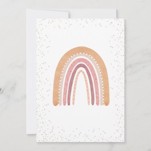 Invitation N'Est-Elle Pas Lovely Est-Elle Onederful 1ère Invi (Dos)