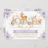 Invitation N'est-elle pas un seul cerf Lilac Woodland 1er ann (Devant / Derrière)