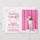 Invitation N'est-elle pas une fille de la ceinture rose 1er a (Devant)