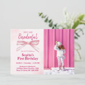 Invitation N'est-elle pas une fille de la ceinture rose 1er a (Debout devant)