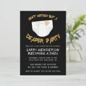 Invitation N'est rien d'autre qu'un Hip hop de fête de couche (Debout devant)