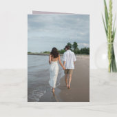 Invitation Nettoyer Dusty Lilac Classic Mariage (Dos)