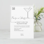 Invitation Networking Invition Template (Debout devant)