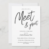 Invitation Networking Meet & Greet Simple Script Business (Devant)