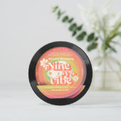 Invitation Neuf est Vibe Super Retro Vinyl Rainbow Daisy (Debout devant)