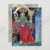 Invitation NEUROMANCER, Parti d'Halloween (Devant / Derrière)