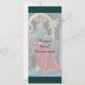 Invitation NEUROMANCER, rouge bleu, blanc vert (Dos)