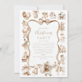 Invitation Neutral Christmas Wonderland (Devant)