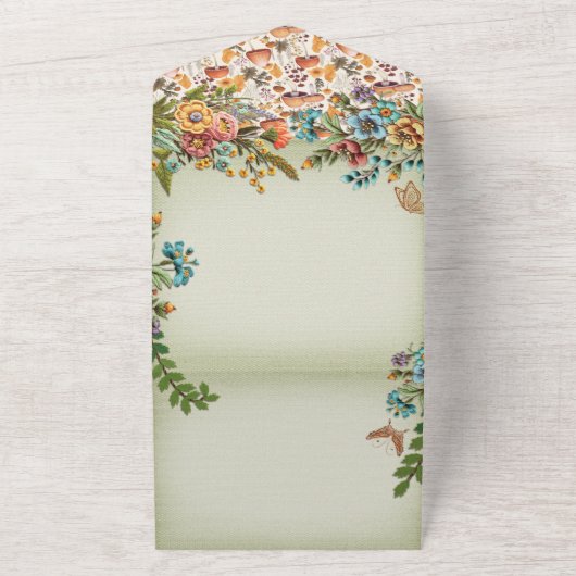 Invitation Neutral Nature Shower (Dehors)