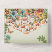 Invitation Neutral Nature Shower (Verso)