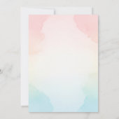 Invitation Neutral under the sea bow sweetheart baby shower (Dos)