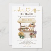 Invitation Neutre elle est hors du marché Fête des mariées In (Devant)