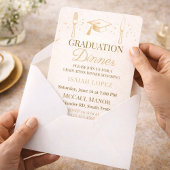 Invitation neutre et douce pour le dîner